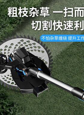万牛新款割草机草电动WIQ收长续除草机农用航割除草手持打草机割