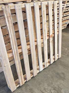 防实木木托盘叉车托高盘物流运四面进叉承重防霉输虫托HNU盘厂家