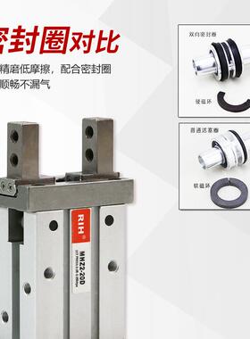 RIH瑞汽亨MHZ2-16D/2D5平行闭型手指气缸350夹紧气爪缸开气动元件