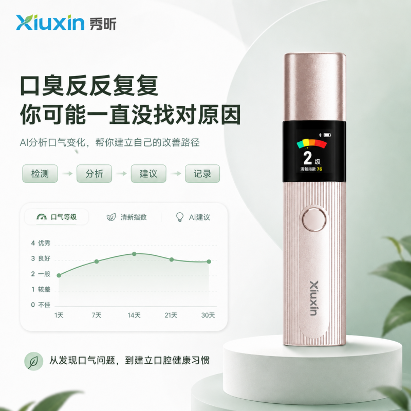 秀昕口腔健康记录智能AI检测仪