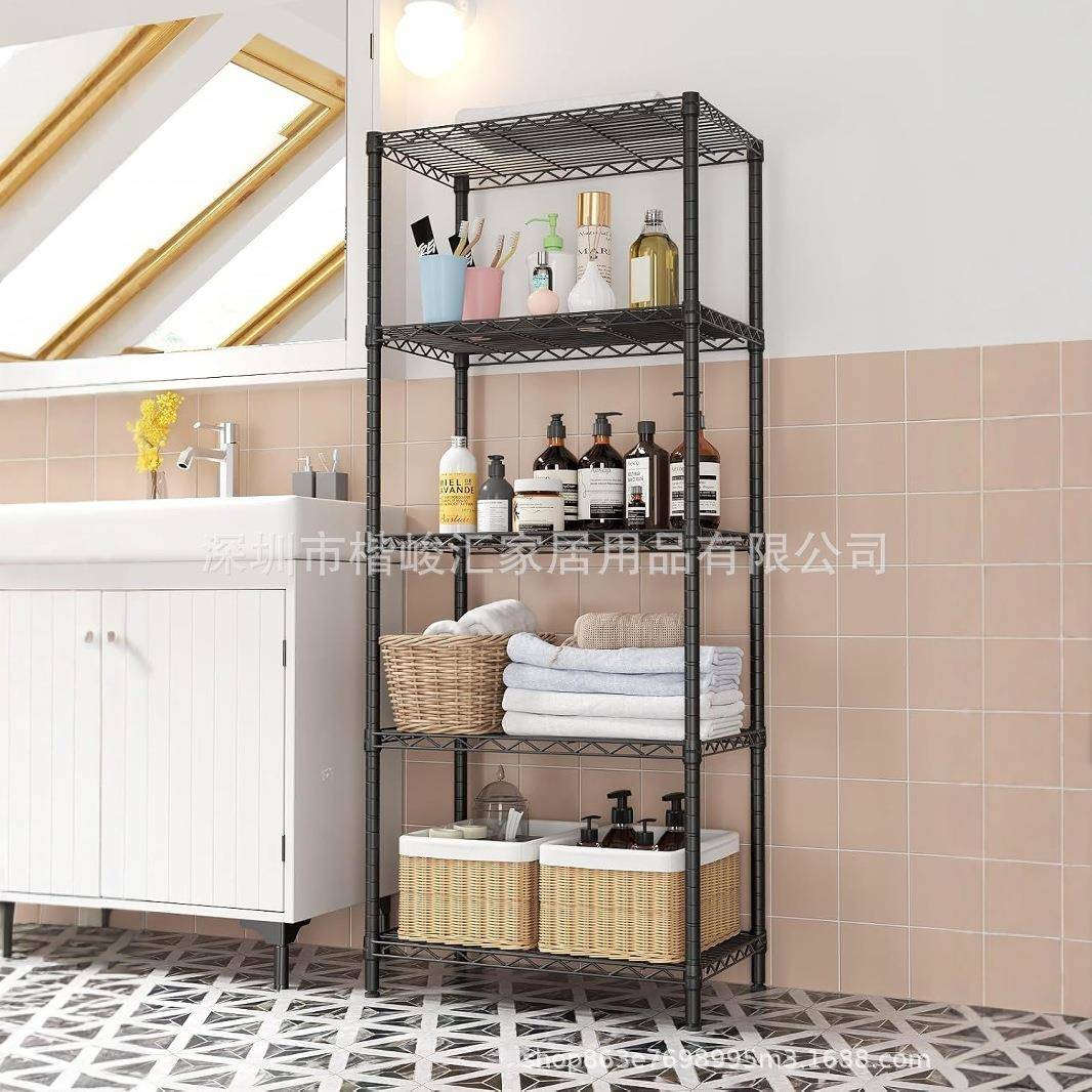 厨KJH20241房置物架落地厅层微波炉架可层高多层架货架客阳台家用