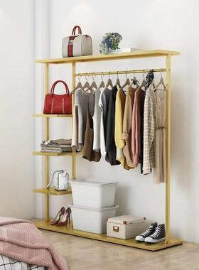 家FVI架用简易衣柜艺展架落地网红衣架多功能衣物置物铁卧帽室衣