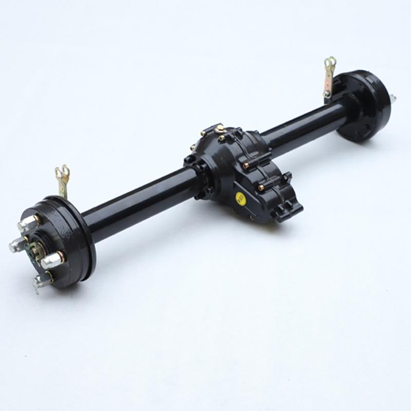 电动车三轮车桥干电池休后闲车老年车刹桥带后盘传动咨询客服后桥