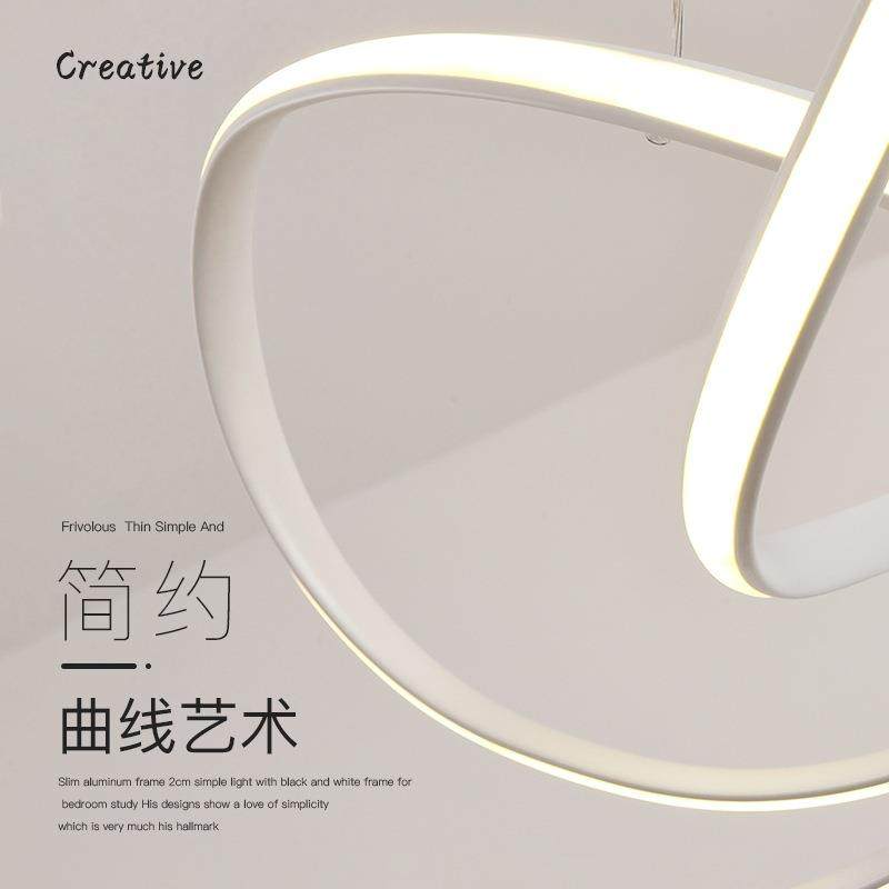 北欧餐厅吊灯线现代478简约创餐意饭桌卧室高级感吊灯中灯具厂直,家装灯饰光源,智能吊灯,淘宝优惠券,粉丝福利购,淘宝优惠卷