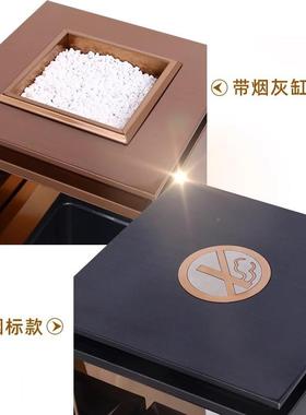 档酒店口垃圾桶场售楼部写YFG01高字楼公共场所电梯商大厅不锈钢