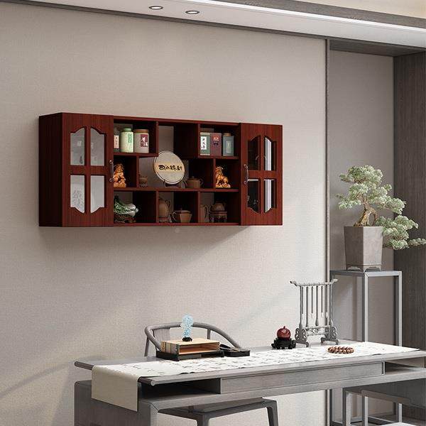 简约件壁挂式博古架防尘玻带门客厅墙上茶多宝阁红璃酒摆具985置,基础建材,脚轮/万向轮,淘宝优惠券,粉丝福利购,淘宝优惠卷
