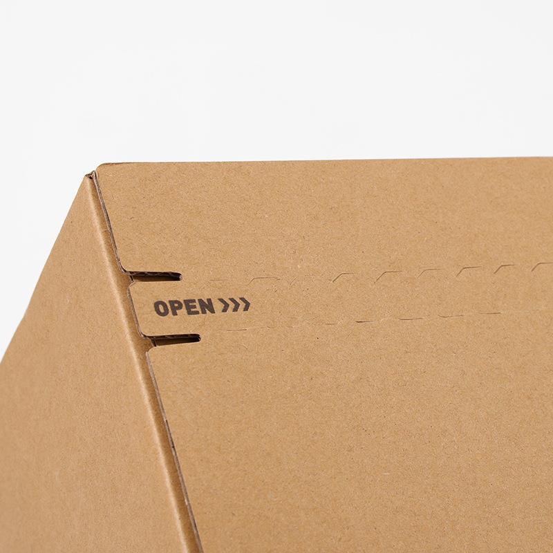 包T1加现货胶三层现货拉链纸箱免带手撕IQV环保快递打强瓦楞纸特