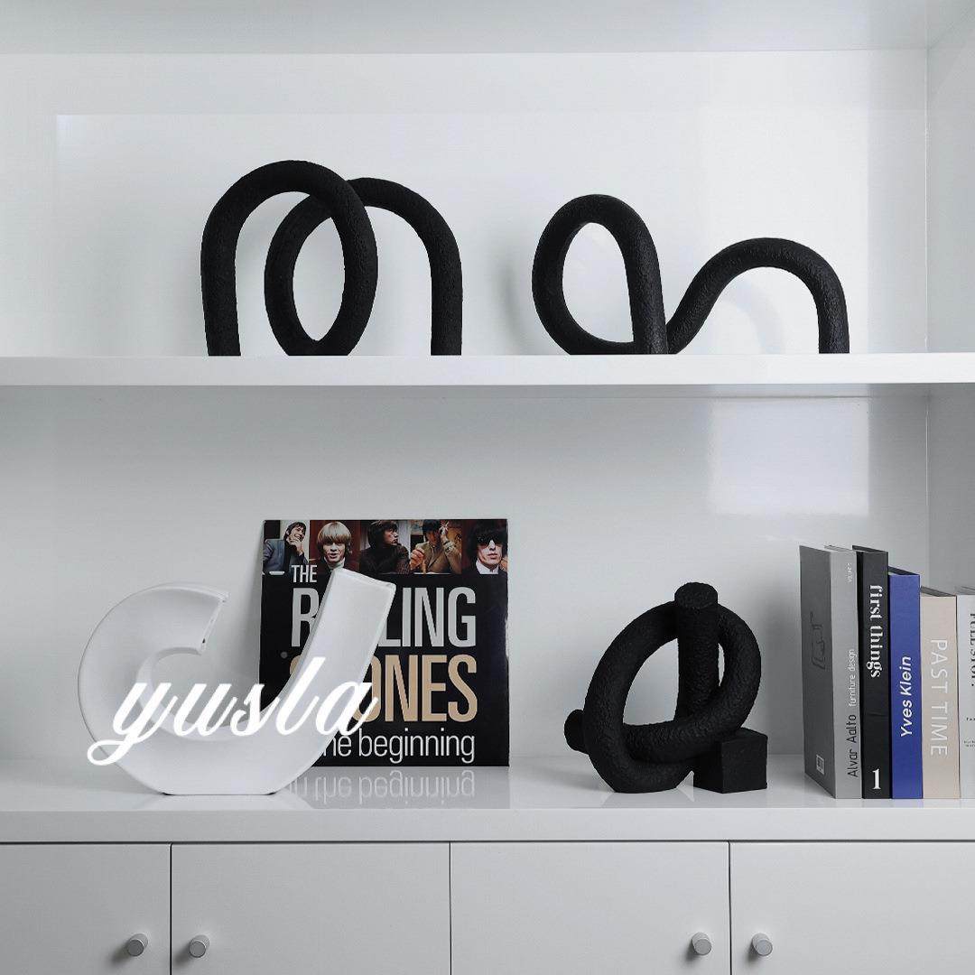 简约现法式客厅电视代LGB柜餐厅柜样间书柜别摆件软板装饰墅品,家居饰品,装饰摆件,淘宝优惠券,粉丝福利购,淘宝优惠卷