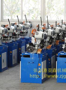 亚森切管机MC31B金属圆锯机自切机无动毛刺5MC-315/2钢材水切割机