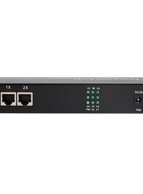 百兆6光器2电联单模单纤光纤收发器以太KKQ网络交换机聚光电转汇