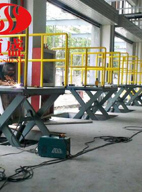 剪叉升降藏机固定升降机地降平台大升吨位71400升降平台车间上货