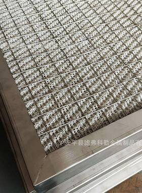 玻纤不锈钢编器过滤PQH板式初油效空气混过滤网除沫器防火隔尘隔