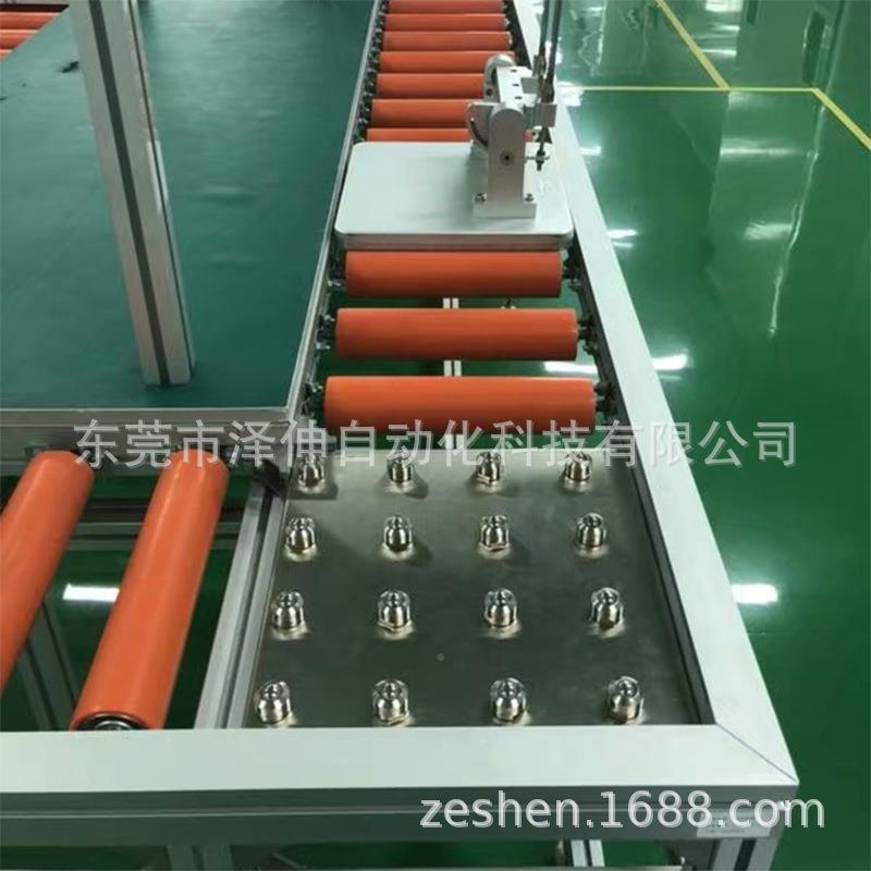 无动力万牛眼滚筒输送线产向球辊筒输机厂家低价装传003配辊轮生