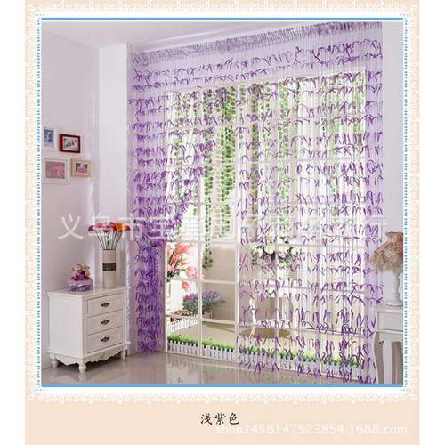 厂家销33DIB豪华柳叶线帘/断玄关帘/装饰隔窗*帘/直挂帘