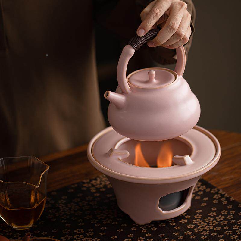 围炉户外酒一精炉煮茶器露陶瓷炉煮烧茶壶小型人水壶营小茶炉XFH