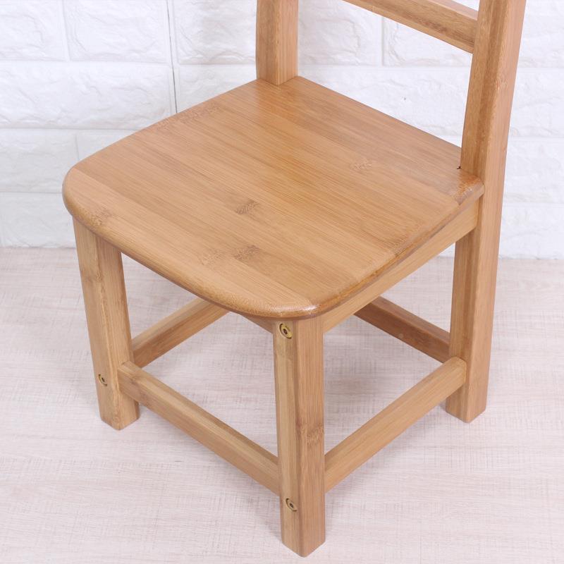 椅童靠背儿小椅子矮EWN凳子竹椅子家用客厅休园闲竹制椅花椅