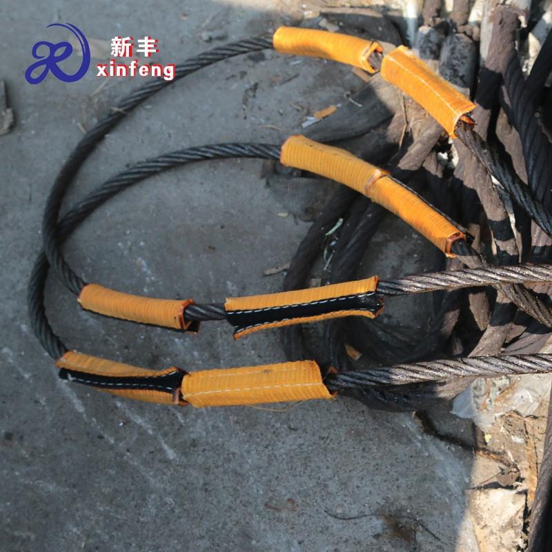 镀重锌钢丝丝绳索具两头扣59起钢绳具插索编钢丝绳组合索具