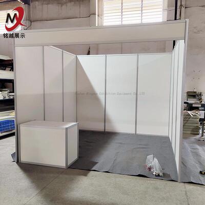 八棱柱位览临展时隔间床品展示摊展位办公隔断展铝合金直90689会