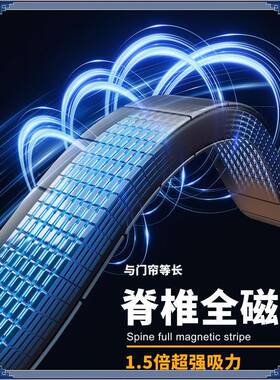 侧开棉门温帘家用冬全磁条防风GYB保隔断帘棉季加厚隔音防寒保暖