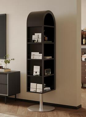 志卧试室衣镜旋转穿衣镜全子身WAL004镜落地书架轻奢杂架镜收纳置