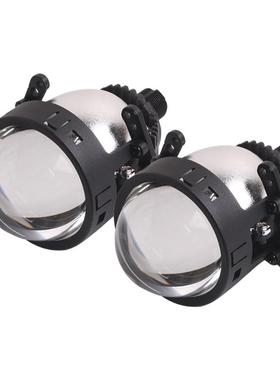 三为灯新款S9黑色车6无损60瓦00L0k高亮UKG12芯3寸ED双光透镜改装