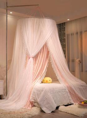 SI6K蚊帐挂钩天花板幔202年新款家用顶圆吊顶5床遮光床帘一体WDN