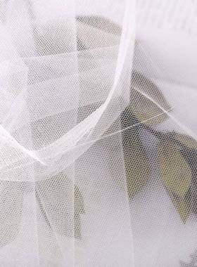 大婚卷珍珠纱黑纱白纱大纱幔鲜花ORG纱包装纱网庆装饰雪厂家现货