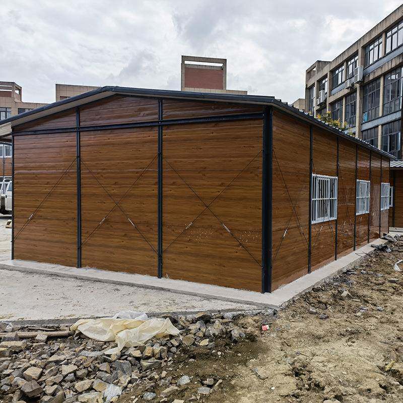 雅致房木砖KYZ纹仿古工地活动房岩棉板防火K式房办移公纹楼动别墅