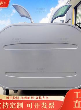 勾臂方车载垃箱压膜3立XCB城镇环卫垃圾收箱街道分集类垃圾圾桶