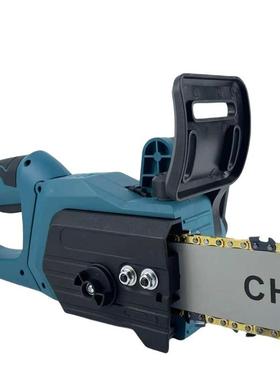 厂家销21V无刷1直2寸锂木电电58041链锯充电式手持家用伐率大功电