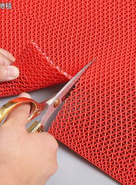 销售卫生浴pvc网格镂空S泳YGA地垫池防滑垫家间室用厨房网眼脚垫