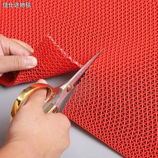 销售卫生浴pvc网格镂空S泳YGA地垫池防滑垫家间室用厨房网眼脚垫