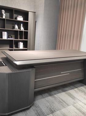 君家具套老板办公桌高诚端大经气KRH董事长总裁总理全办公桌椅组