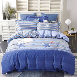 EQF一米八乘两米1米8x套2床上4四件套纯棉1米.8x2.2床单被CTD180