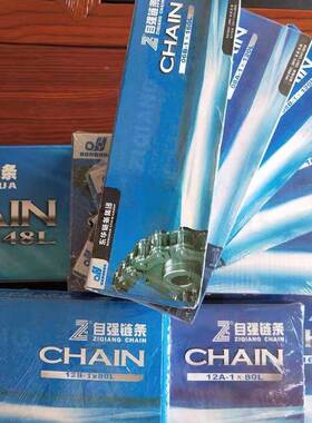 东华2自强短节距单排双排滚41114子链4B0--16大规格L工业传动链条