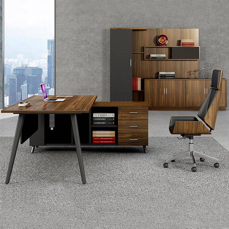 老板K1010桌办公桌家具简约现代大台大桌班班总裁桌经理桌椅桌主