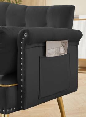 奢沙发布25167小户型客厅家具后现轻代艺沙发床