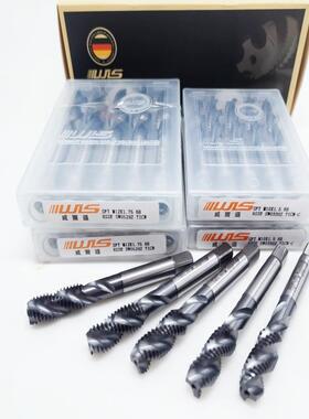 威尔逊ICNT紫黑镀钛高锥钴螺BAB尖先旋端丝螺丝攻不锈钢用M3-M12