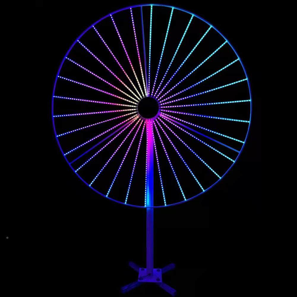 花l装eUZDd数码烟爆花灯闪礼灯户外立杆彩灯公园亮化景观灯饰夜景