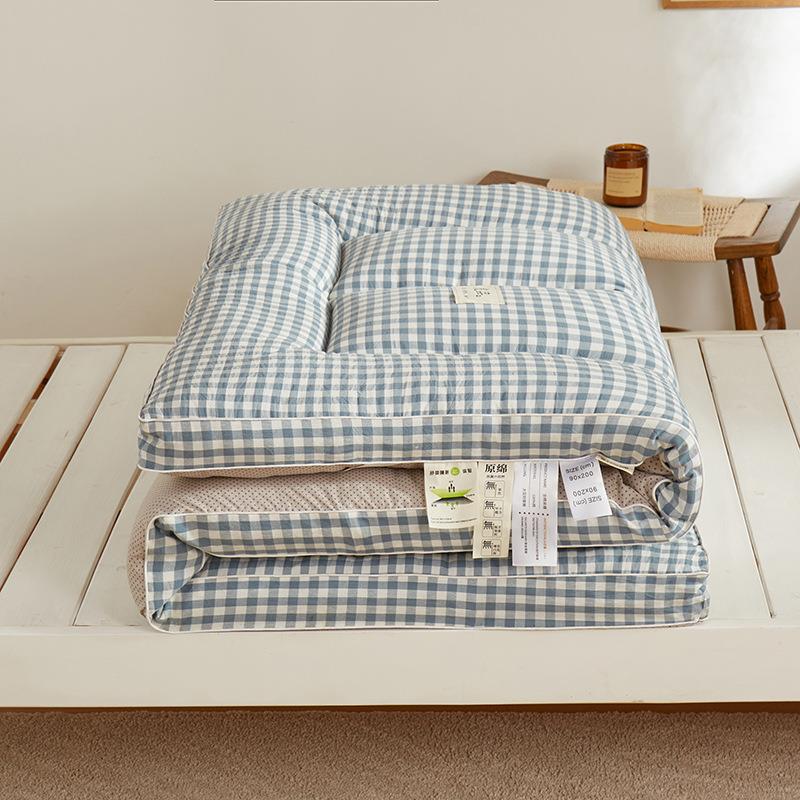 舍加厚床垫子学宿1米2单人折叠软垫URZ1米5x2地铺用专生家用褥子