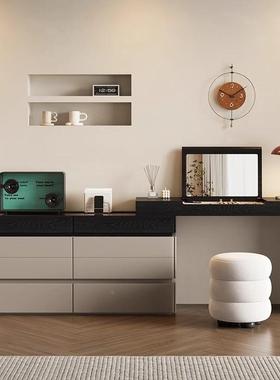 七号公寓意式21913极梳妆台斗柜柜体现代卧室简简约床尾化妆桌收