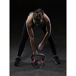 壶铃男士健球身用竞臀技UIB壶铃浸塑提壶哑铃女士深家蹲器材练8kg