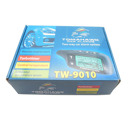 TWO WAY CAR ALARM SYSTEM TW9010  整机 汽车防盗报警器 TW9010