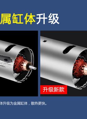 220V缸电动充泵家用高压小46855型汽车载打气筒气车双用轮胎加气