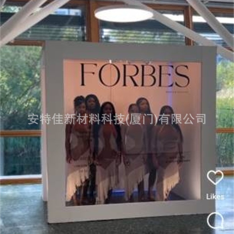 杂志照片亭盒照片盒杂志盒背景支架婚礼派对喜好节日娱乐摄影