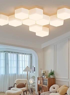 客几厅吸顶灯创意何组合大气46542餐厅室卧le灯简约现代全d屋灯具