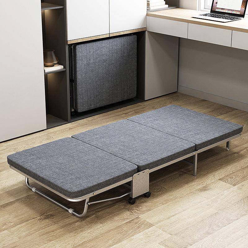 办公室午固人27休三折叠成单人加厚折叠床便携耐用陪护加午休躺椅
