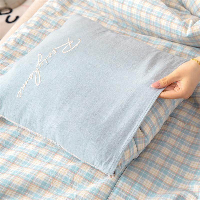 被A类母婴级全棉可叠折抱枕被收纳枕被抱子两用带口袋儿童学校午,居家布艺,抱枕被,淘宝优惠券,粉丝福利购,淘宝优惠卷