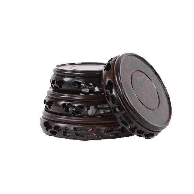 石像头佛黑枝木底木质底花座黑枝木浮雕缸盆鱼底座花瓶花盆底座,家居饰品,木雕,淘宝优惠券,粉丝福利购,淘宝优惠卷