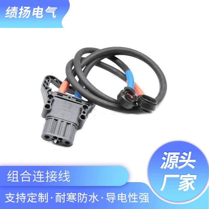 电动叉车蓄电池连接组合连接线175A350A80A160A320A插头线束组合